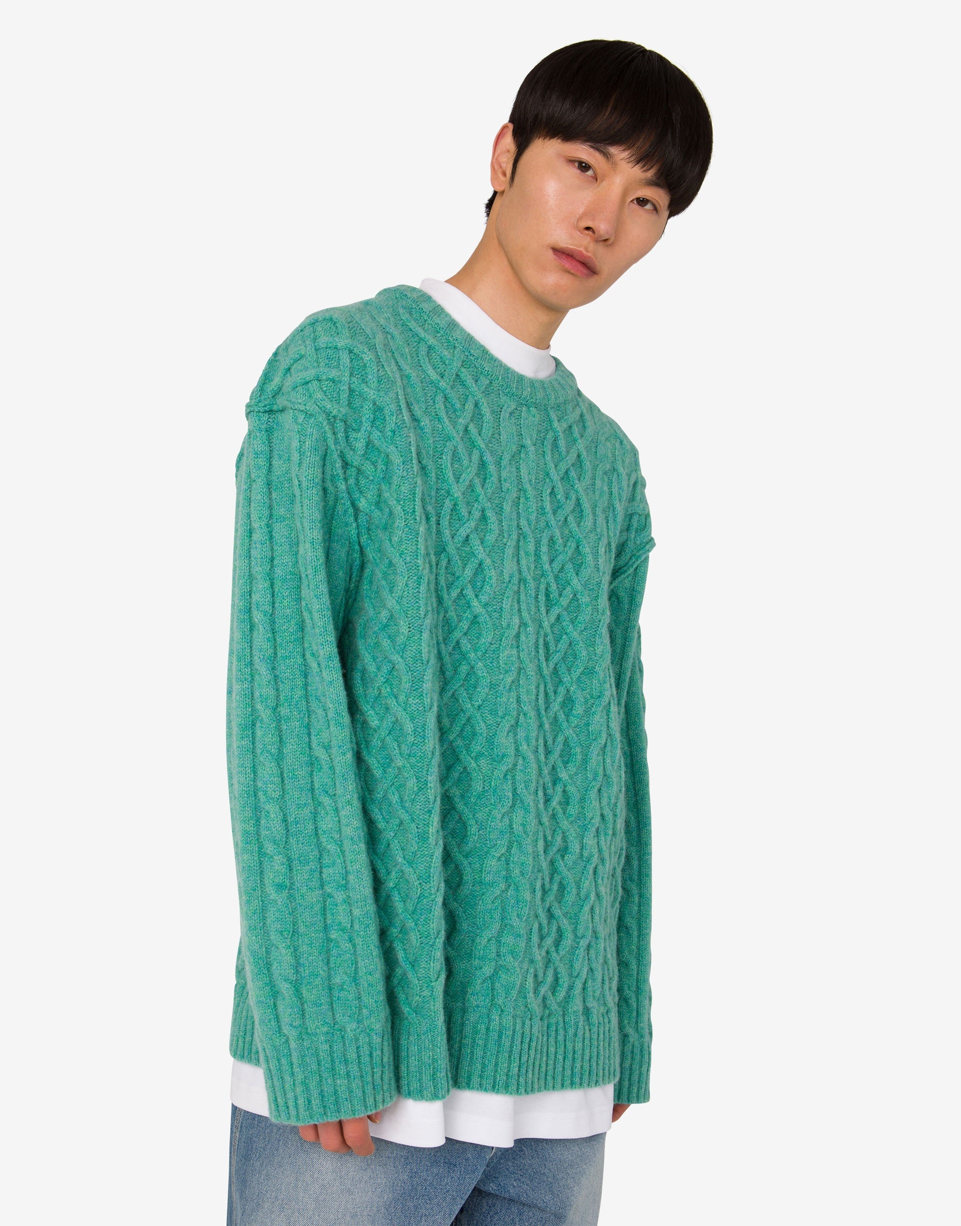 SHETLAND WOOL PULLOVER - 2