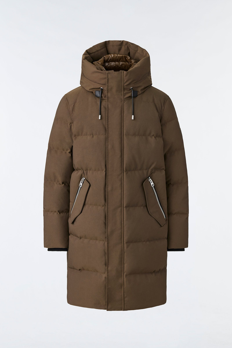 ANTOINE 2-in-1 recycled down parka with removable bib 1