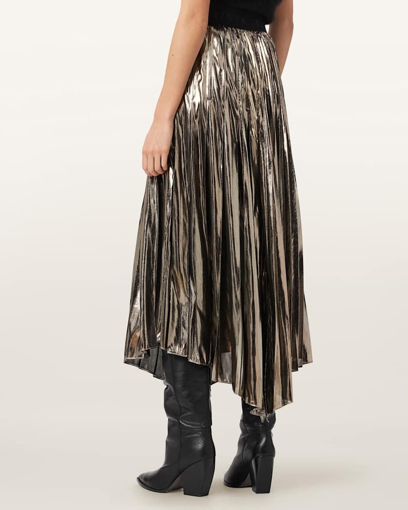 JAX PLEATED MIDI SKIRT 5
