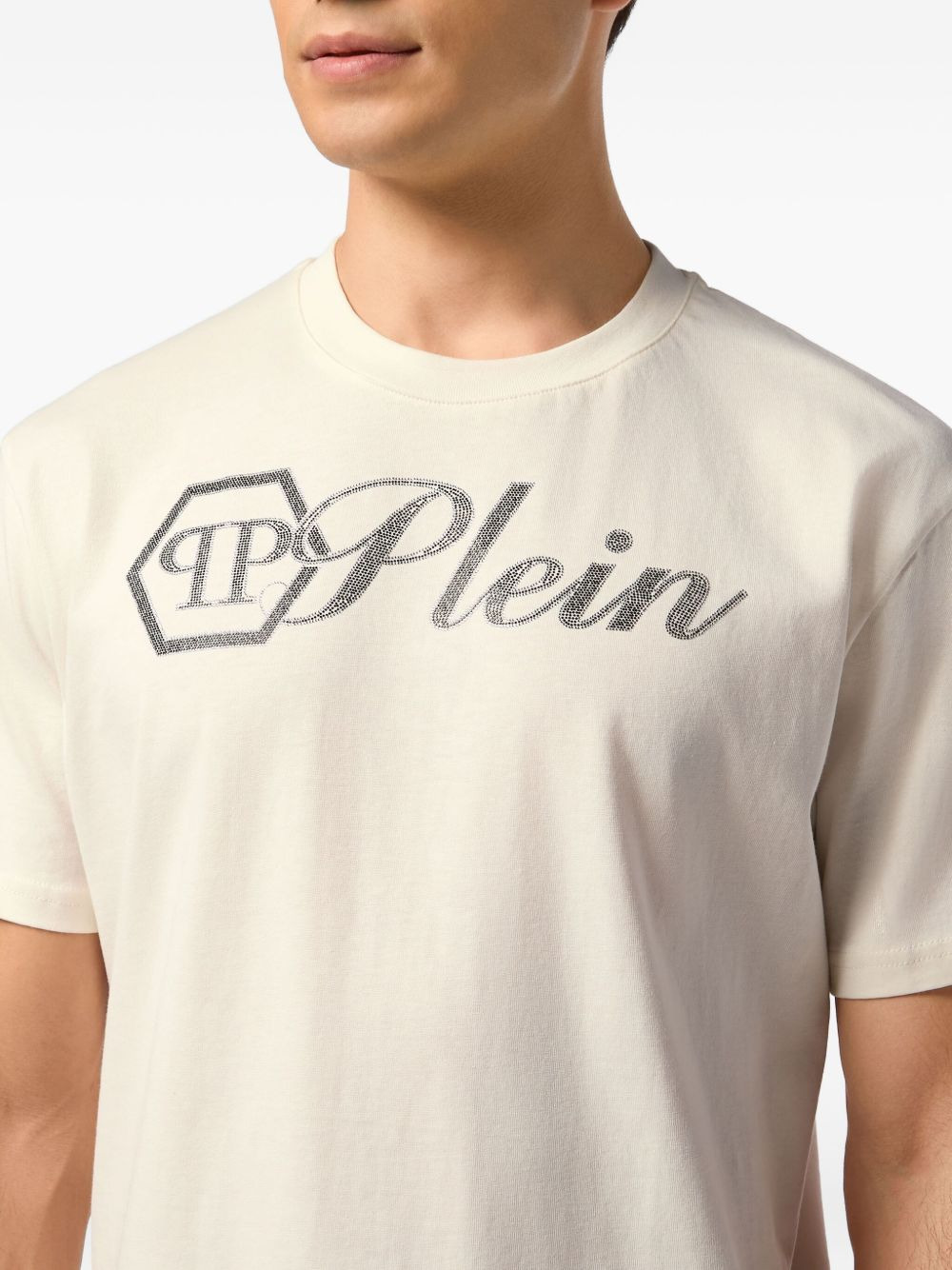 logo-embellished T-shirt - 4