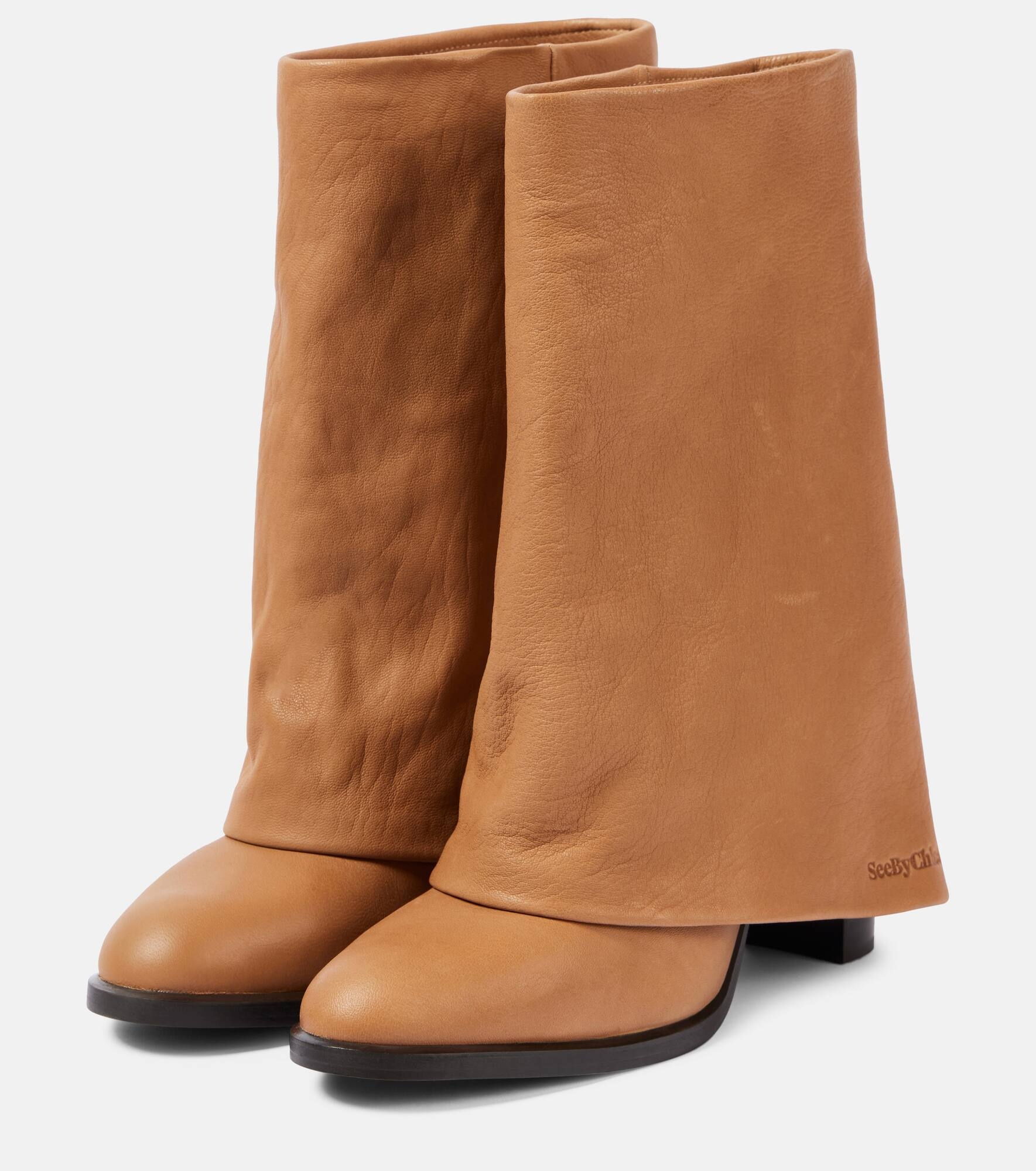 Melia 90 leather boots - 5