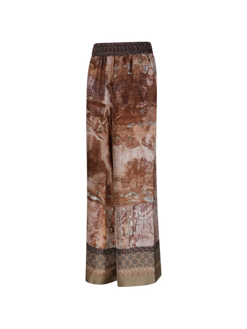 Aloe print trousers 3