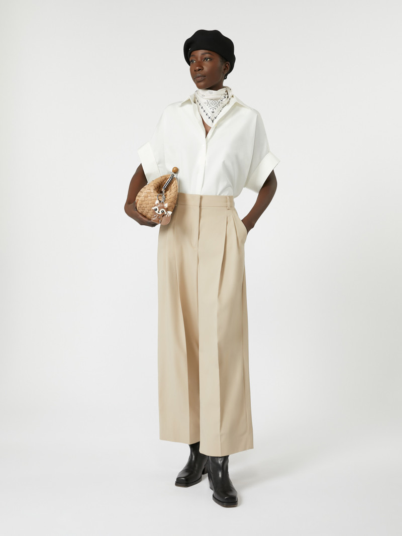 WEEKEND Max Mara ARDEA Straight-fit cotton poplin shirt outlook