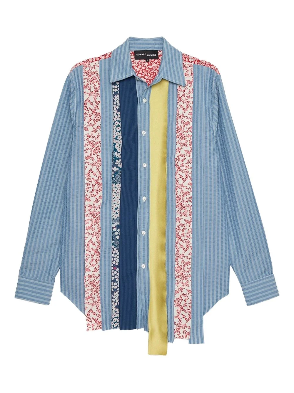 patchwork shirt - 1