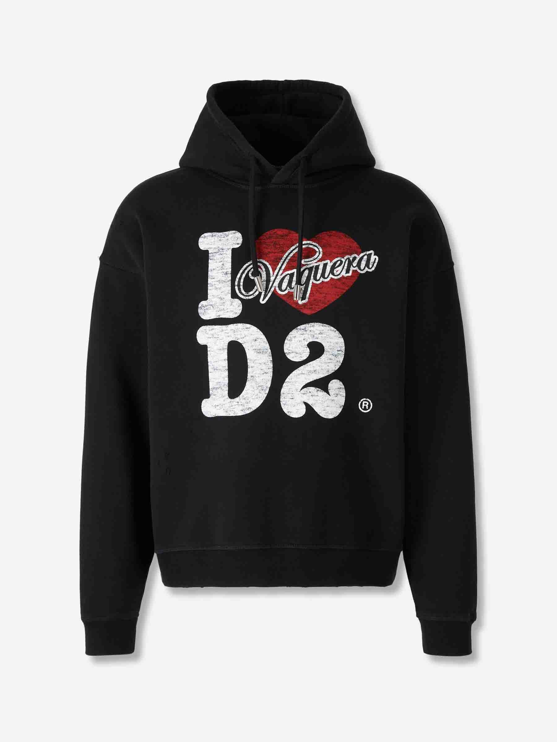 HOODED SWEATSHIRT LOGO - 1