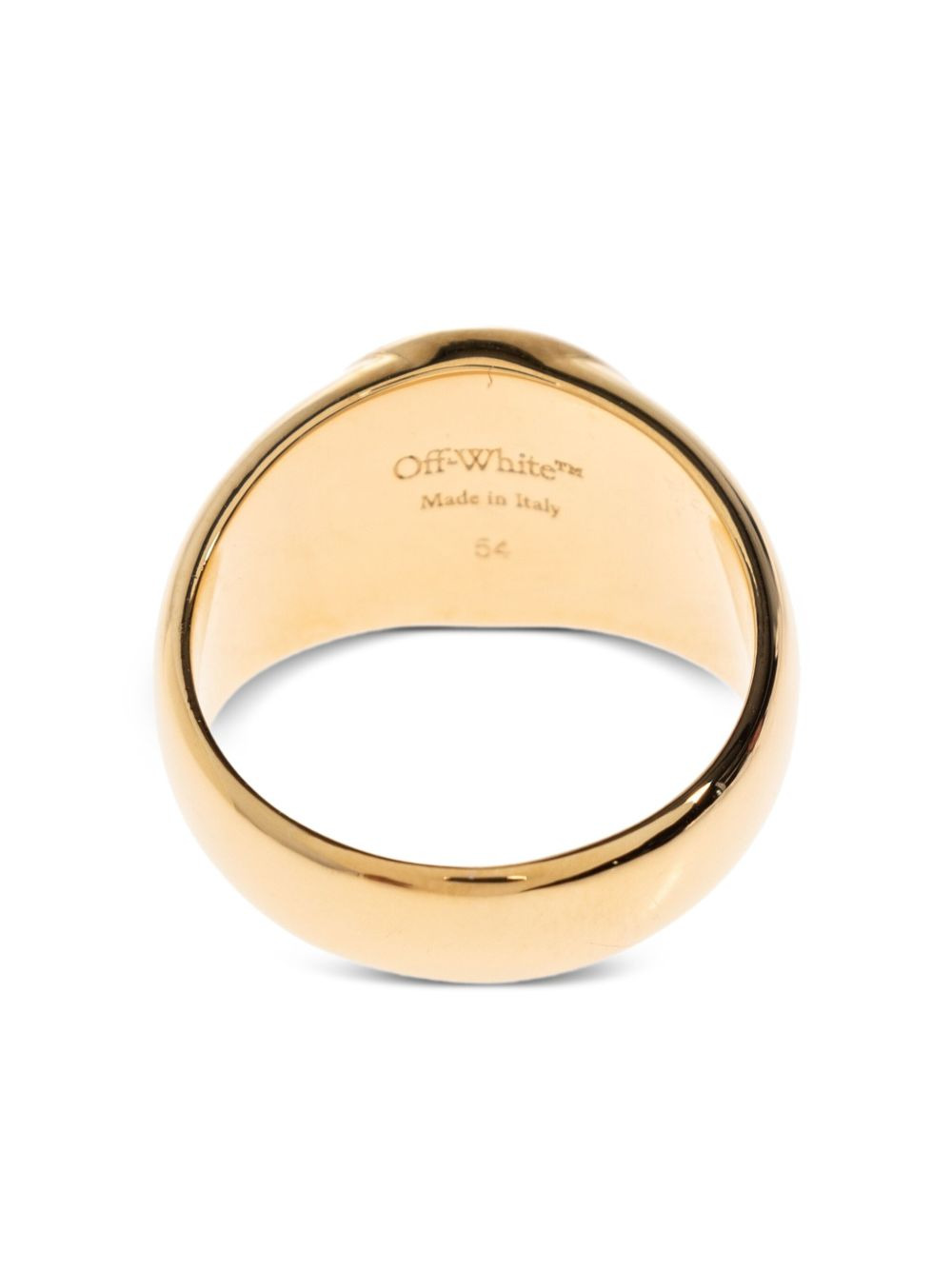 logo-embellishment ring - 4