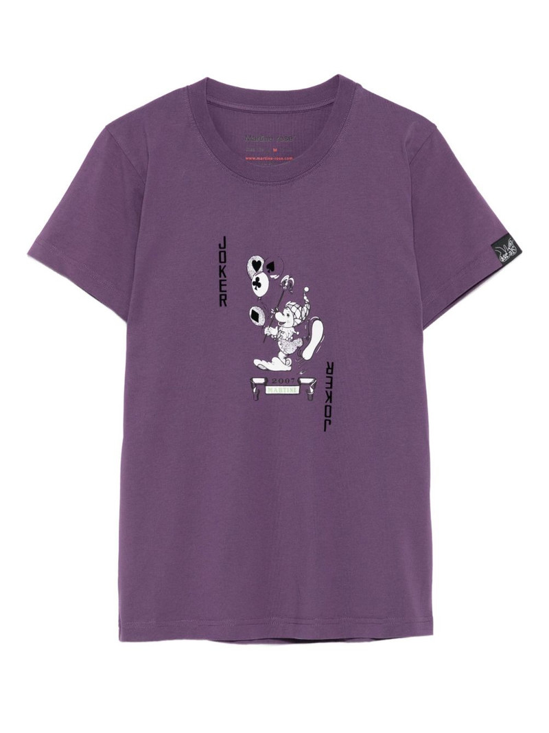 graphic-print cotton t-shirt 1