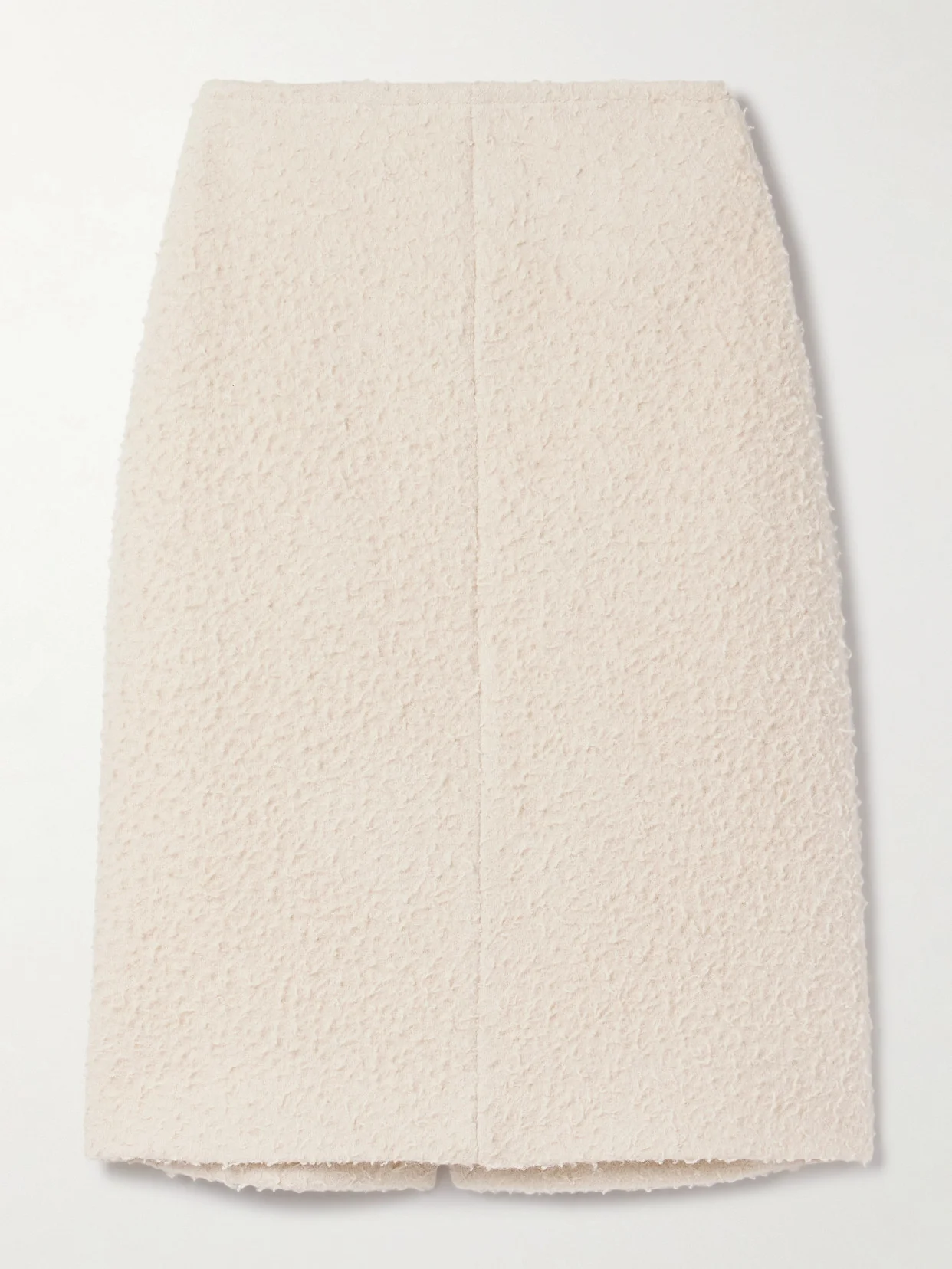 Malva Brushed Wool And Llama Hair-blend Skirt - 1