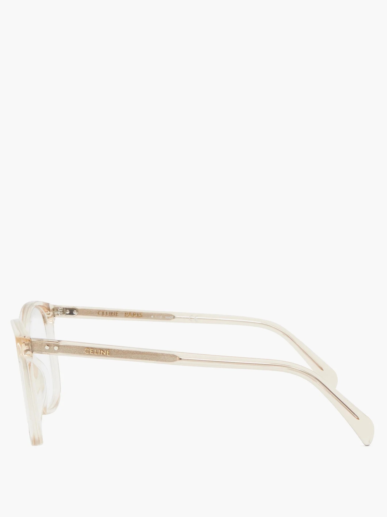 Oversized square acetate glasses - 4