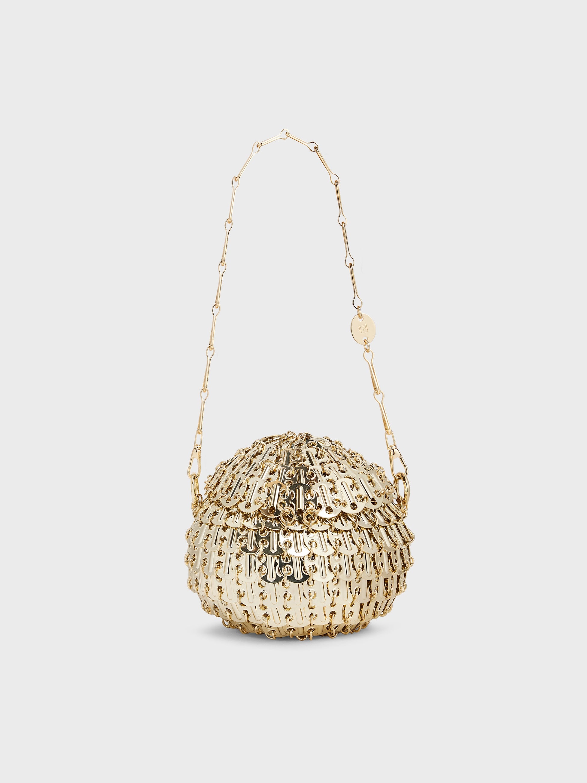 SMALL 1969 GOLD BALL-SHAPED BAG - 1