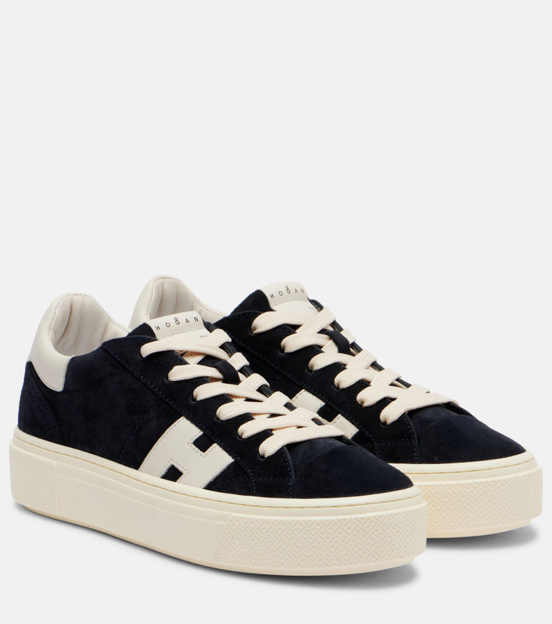 Crosswind leather sneakers 1