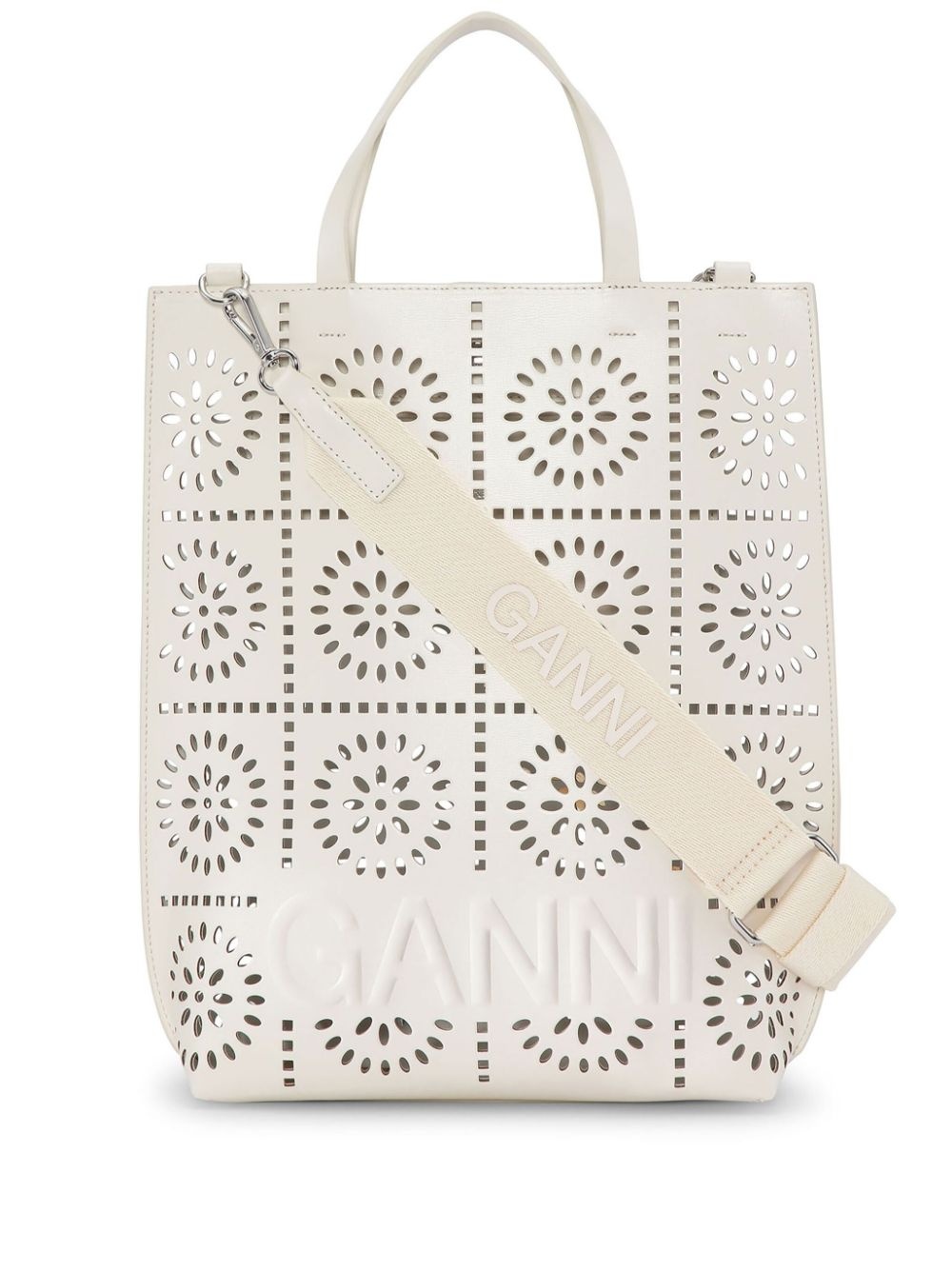perforated tote bag - 1