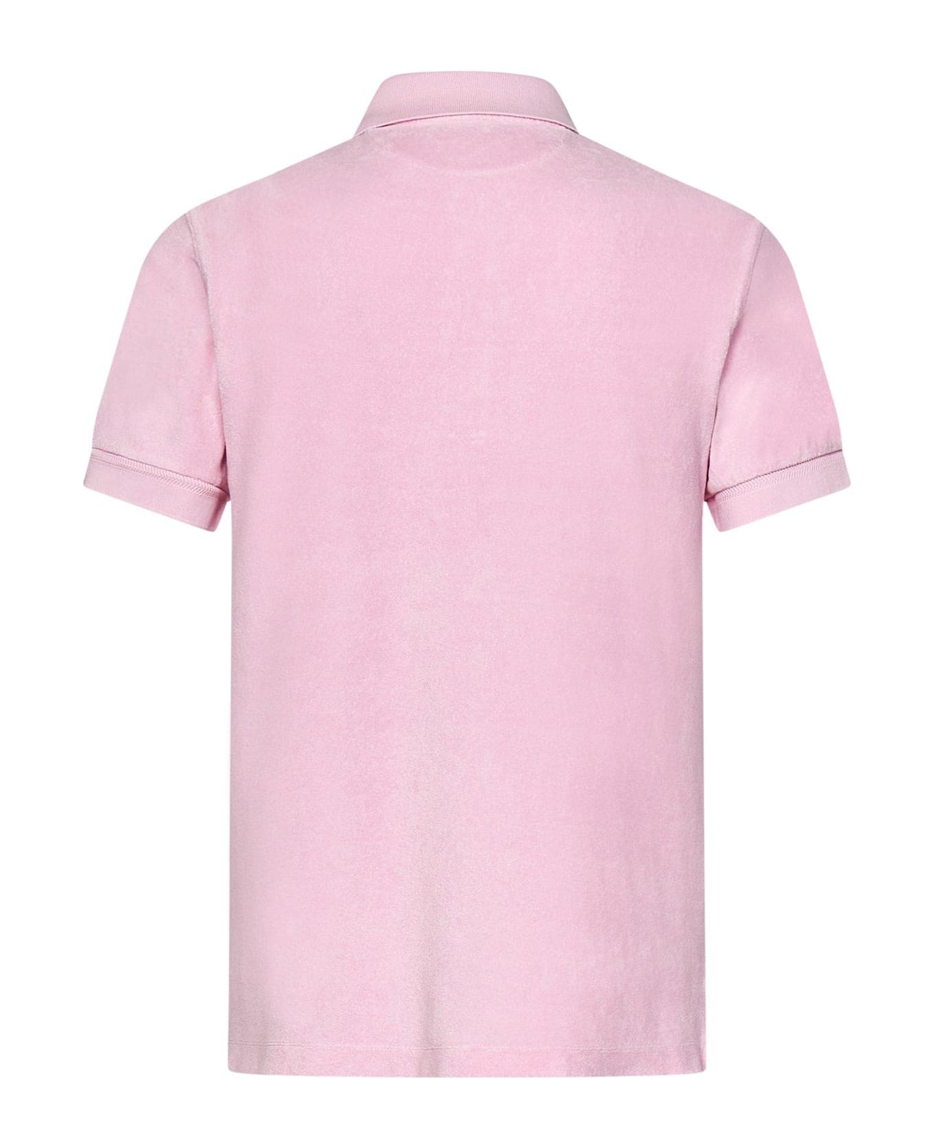 Towelling Polo Shirt - 2