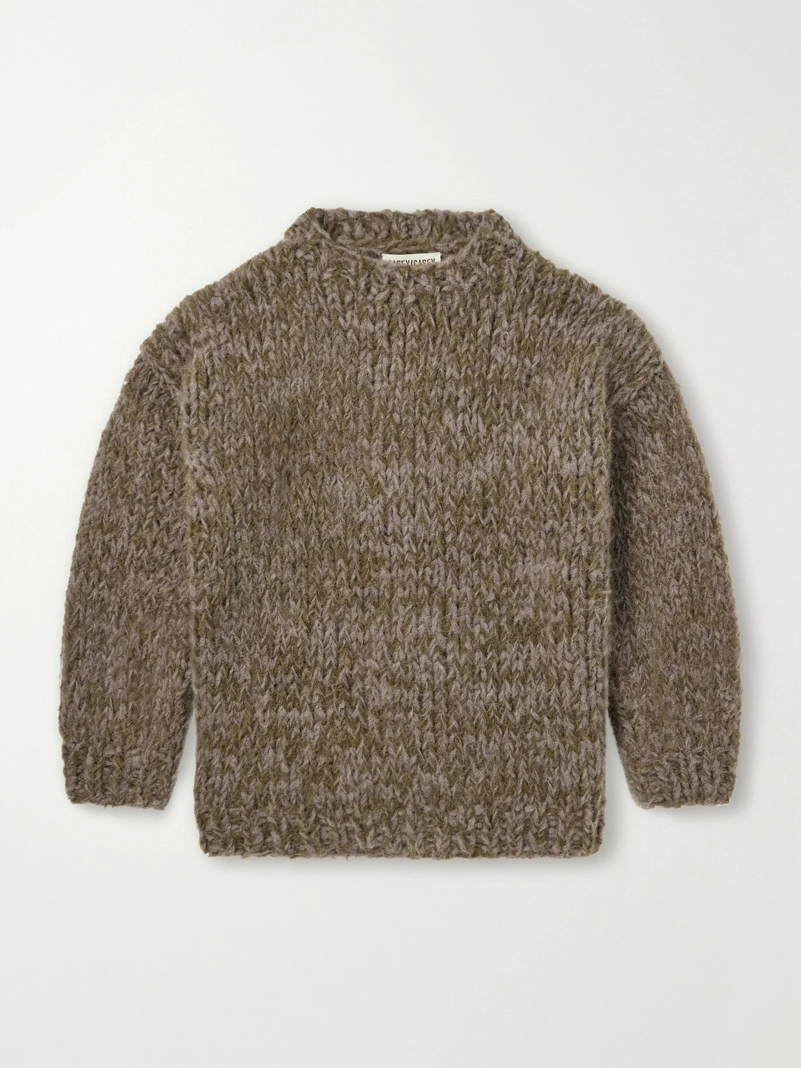 Wei Brushed Alpaca-Blend Sweater - 1