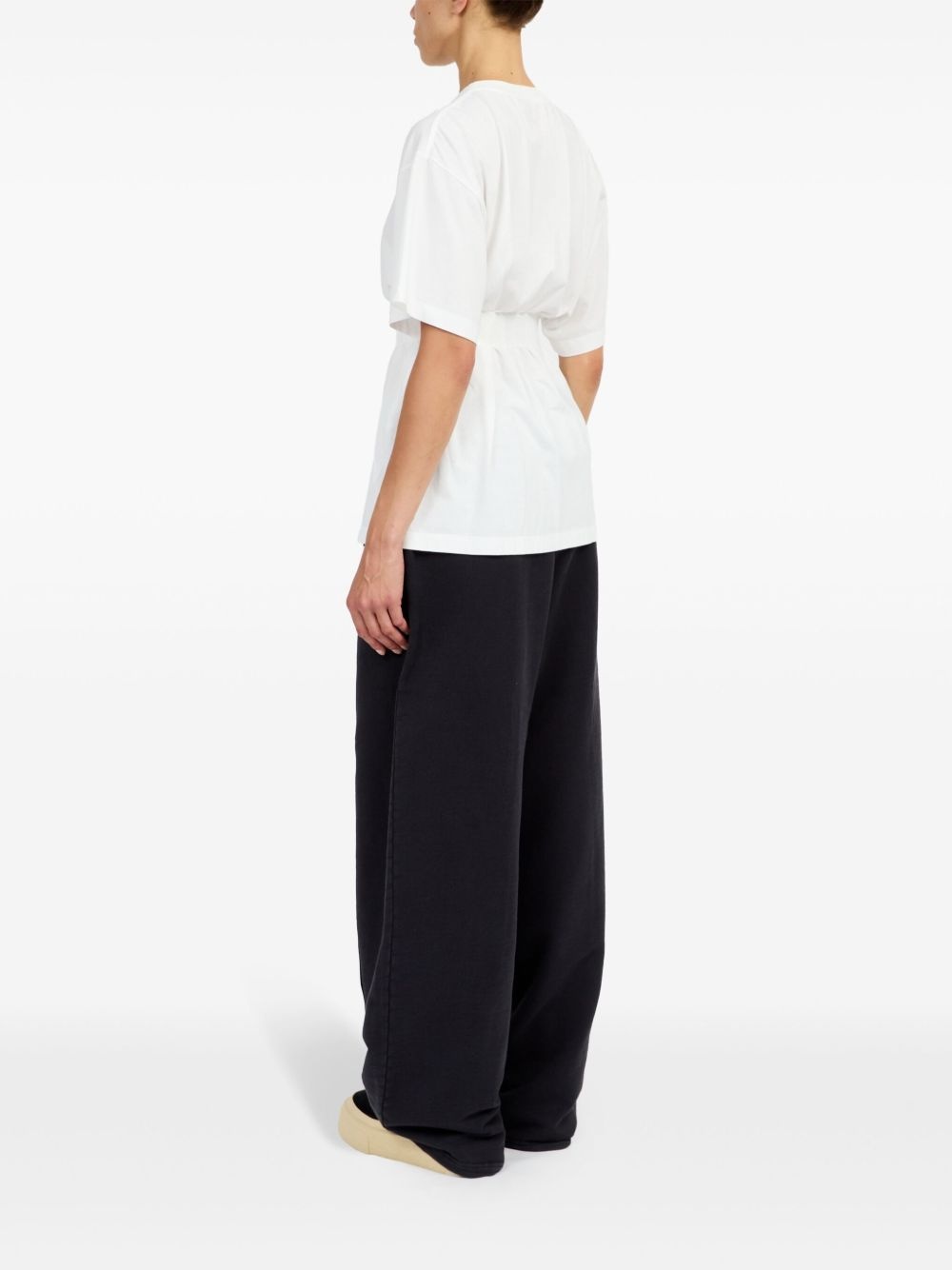 tape-embellished T-shirt - 5