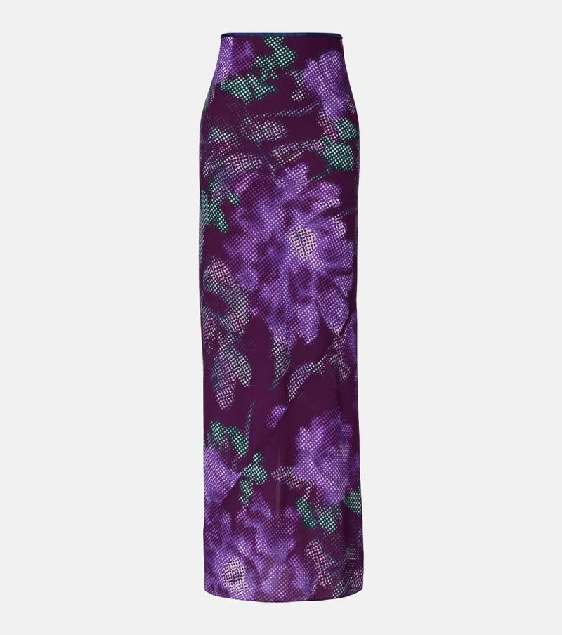 Floral maxi skirt 1