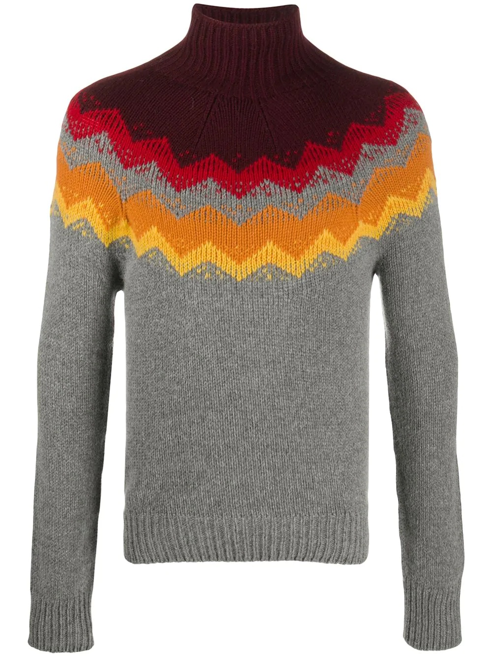 chevron stripe jumper - 1