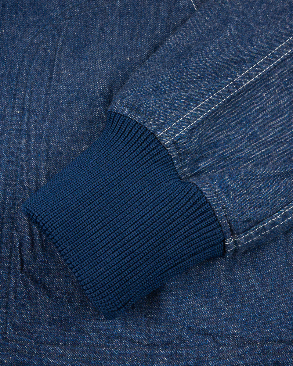 IHJ-146-IND 10oz Nep Denim Windbreaker - Indigo - 8
