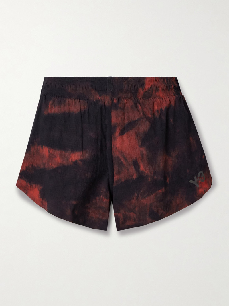 + Y-3 Printed Crinkled-shell Shorts 1