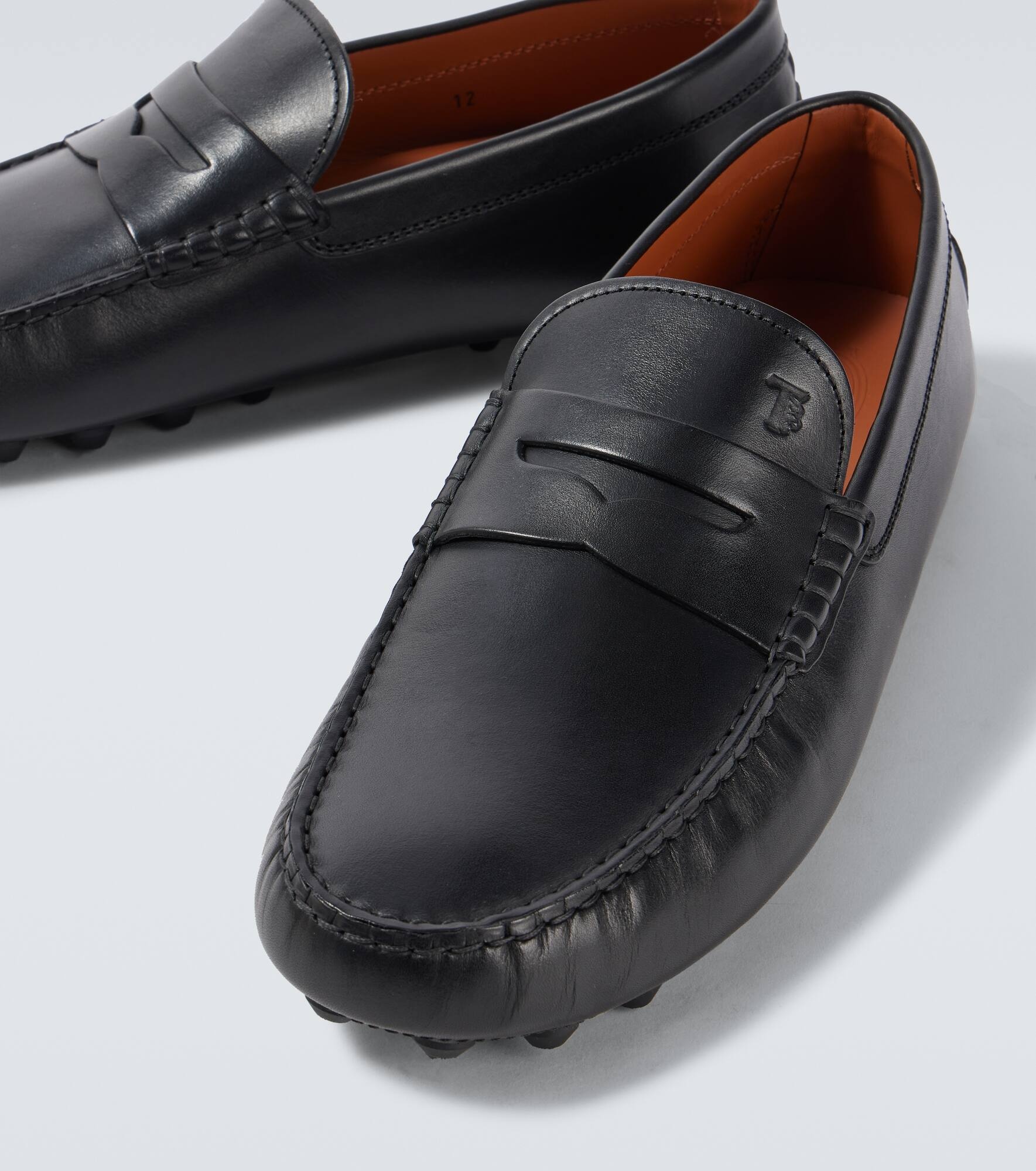 Gommino Bubble leather driving shoes - 3