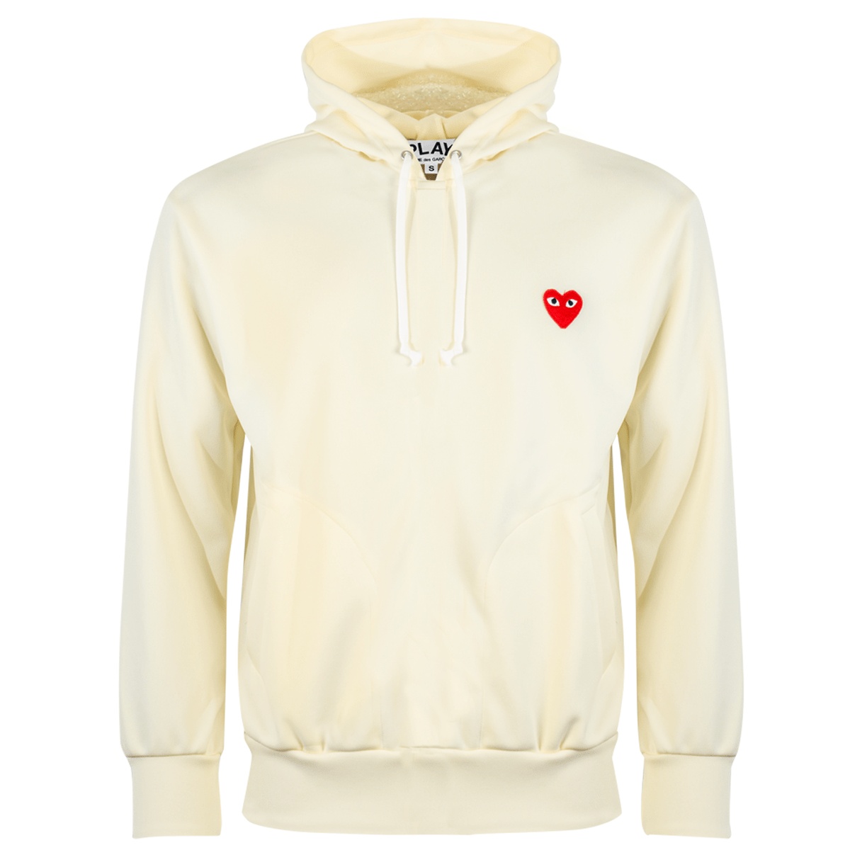 T174 Red Heart Hoodie Ivory in Ivory - 1