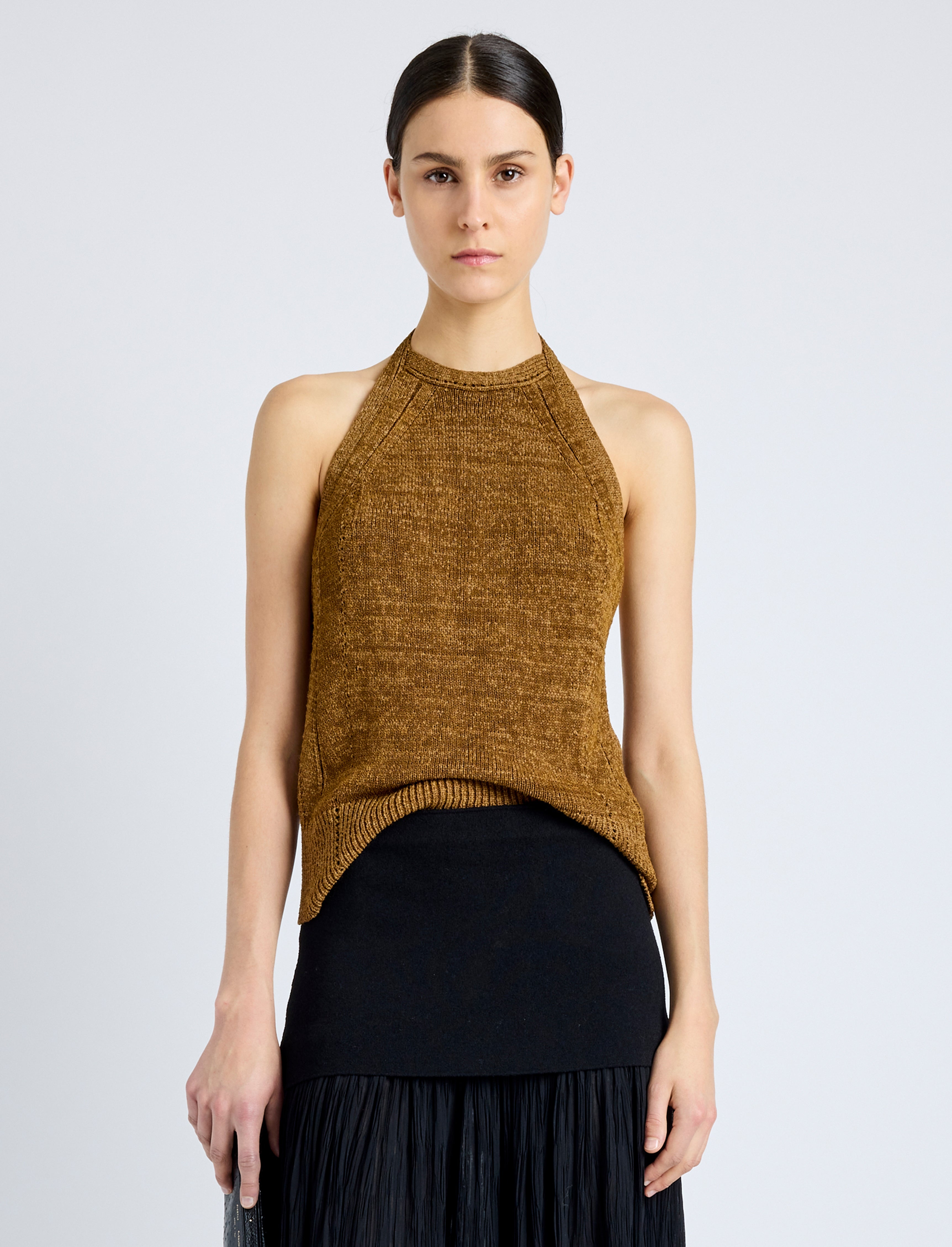 Leona Top in Viscose Ribbon Knit - 2