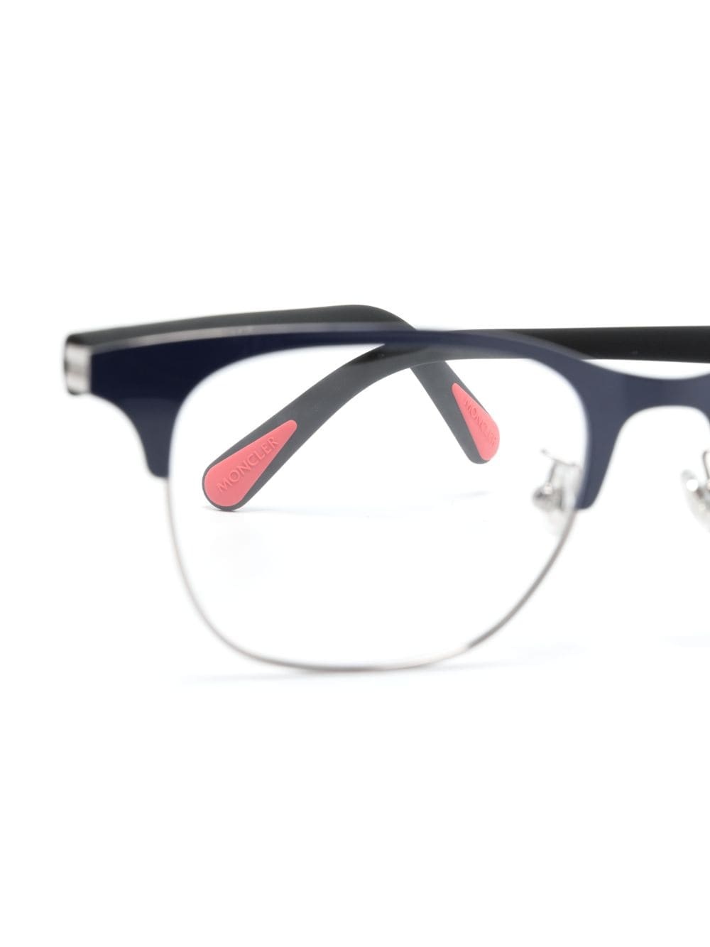 logo-plaque square-frame glasses - 3