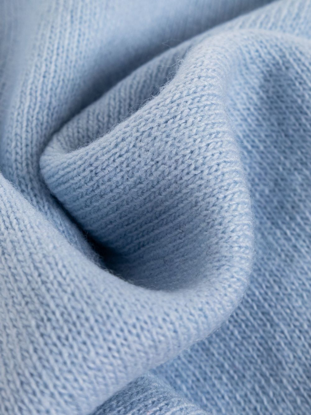 logo-detail knitted scarf - 2