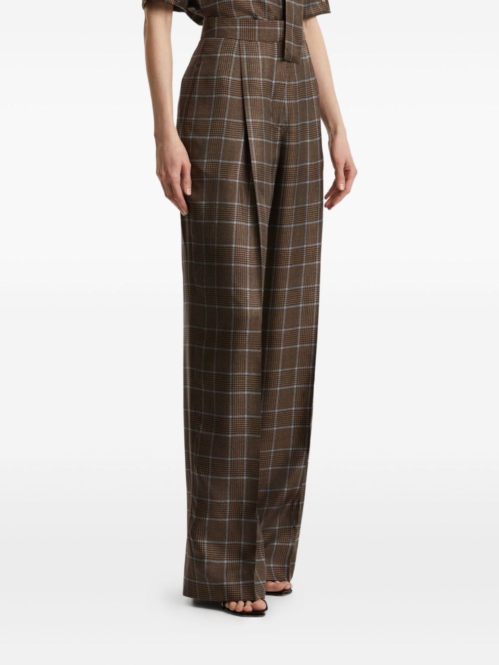 Prince of Wales-check trousers - 4