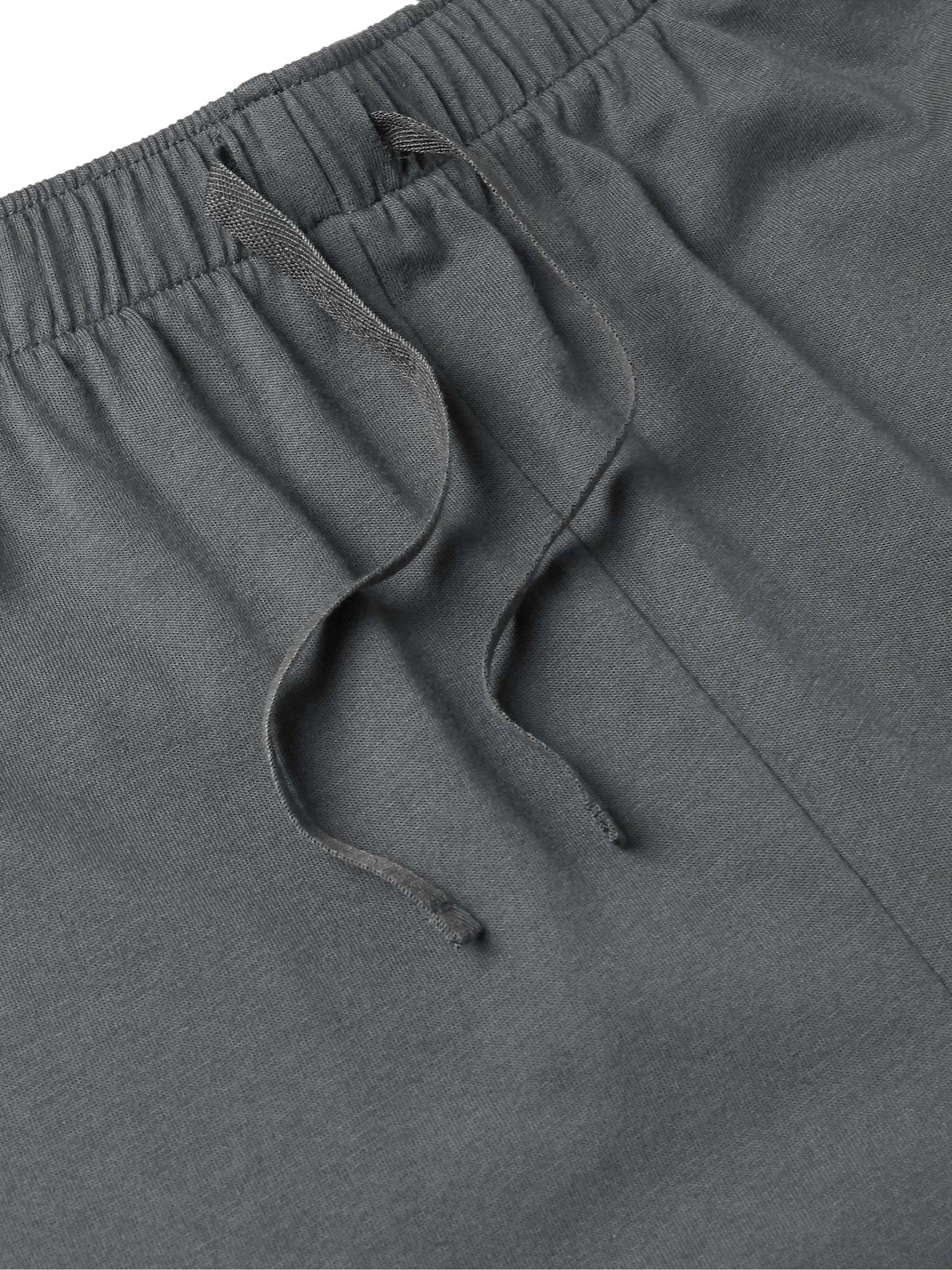 Lounge Cotton and Modal-Blend Jersey Pyjama Trousers - 5