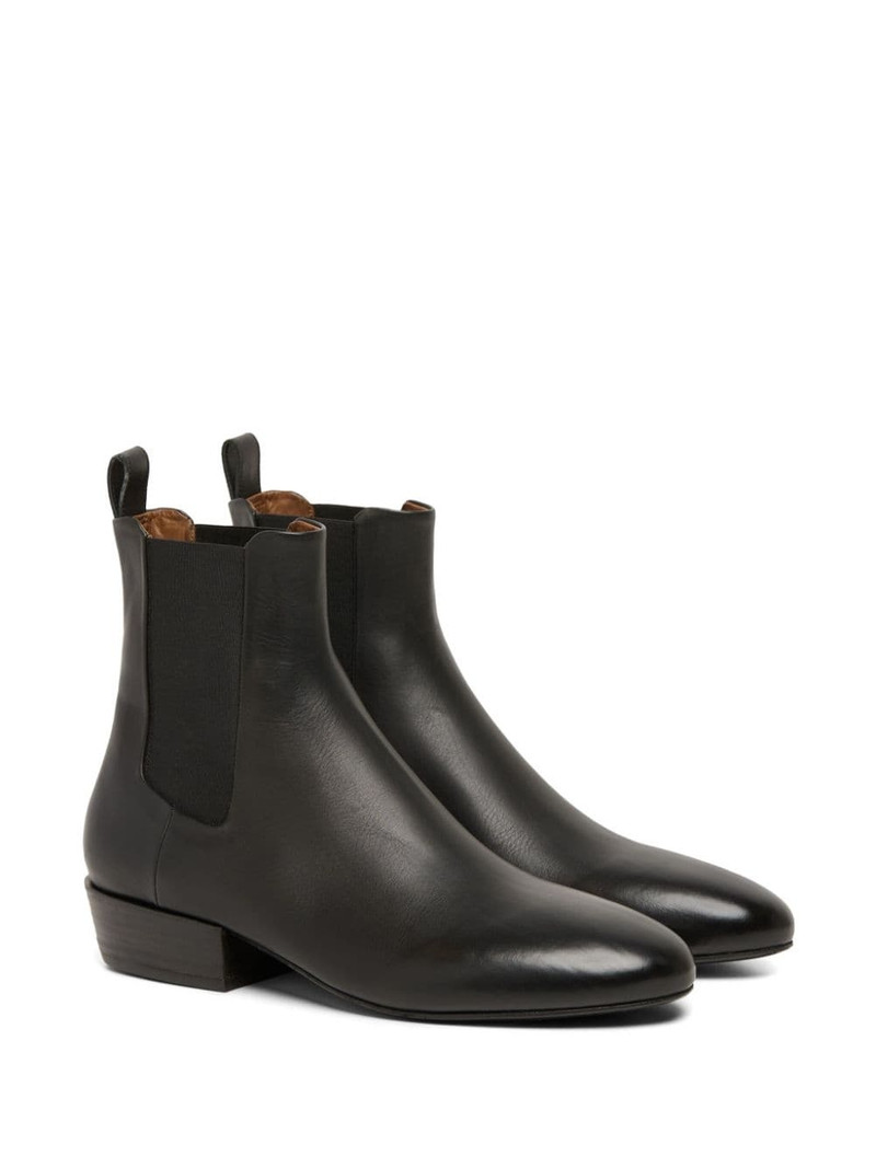 Marsèll almond-toe leather Chelsea Boots outlook