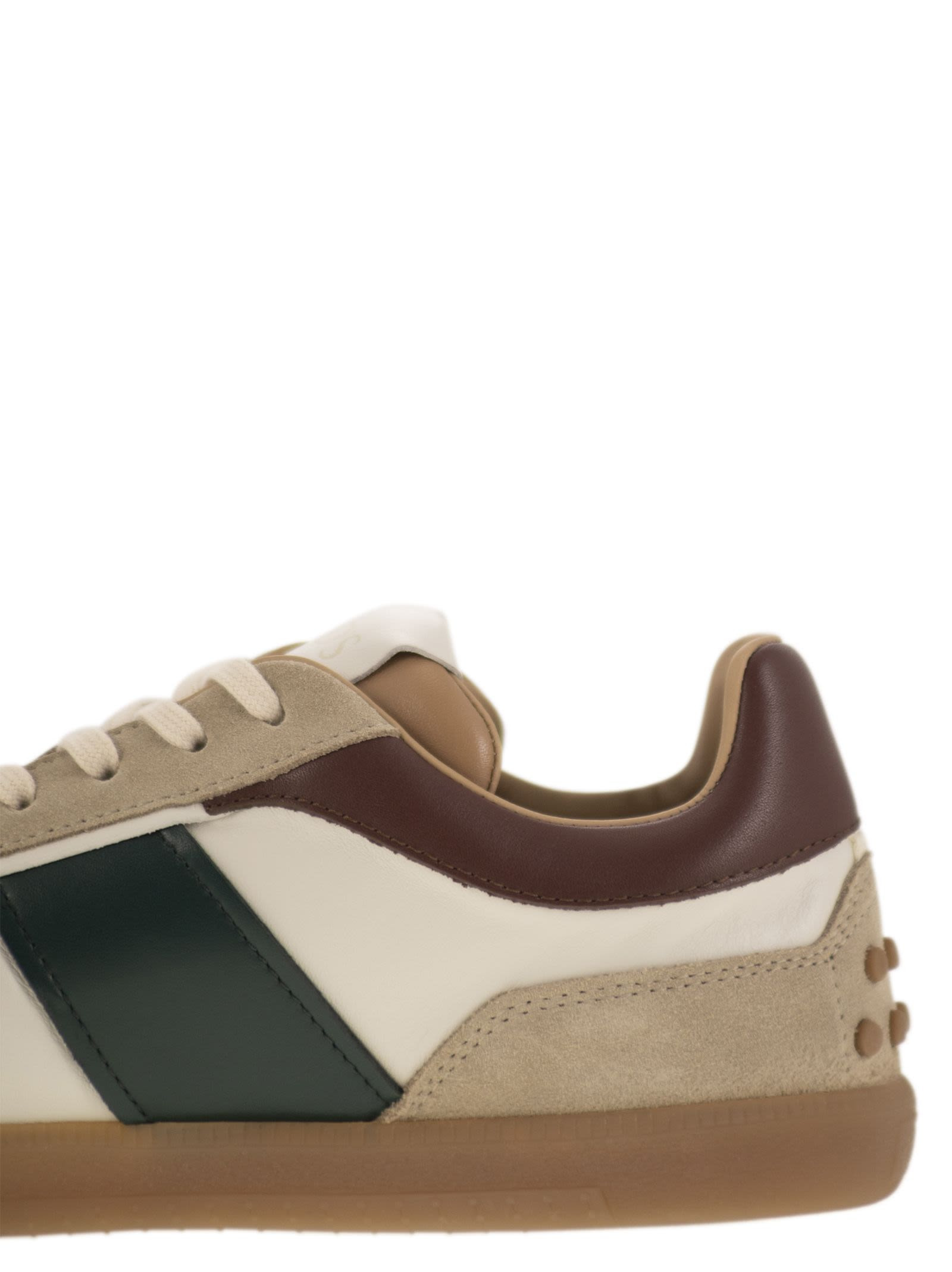 Tod's Men Suede Leather Tabs Sneakers - 7