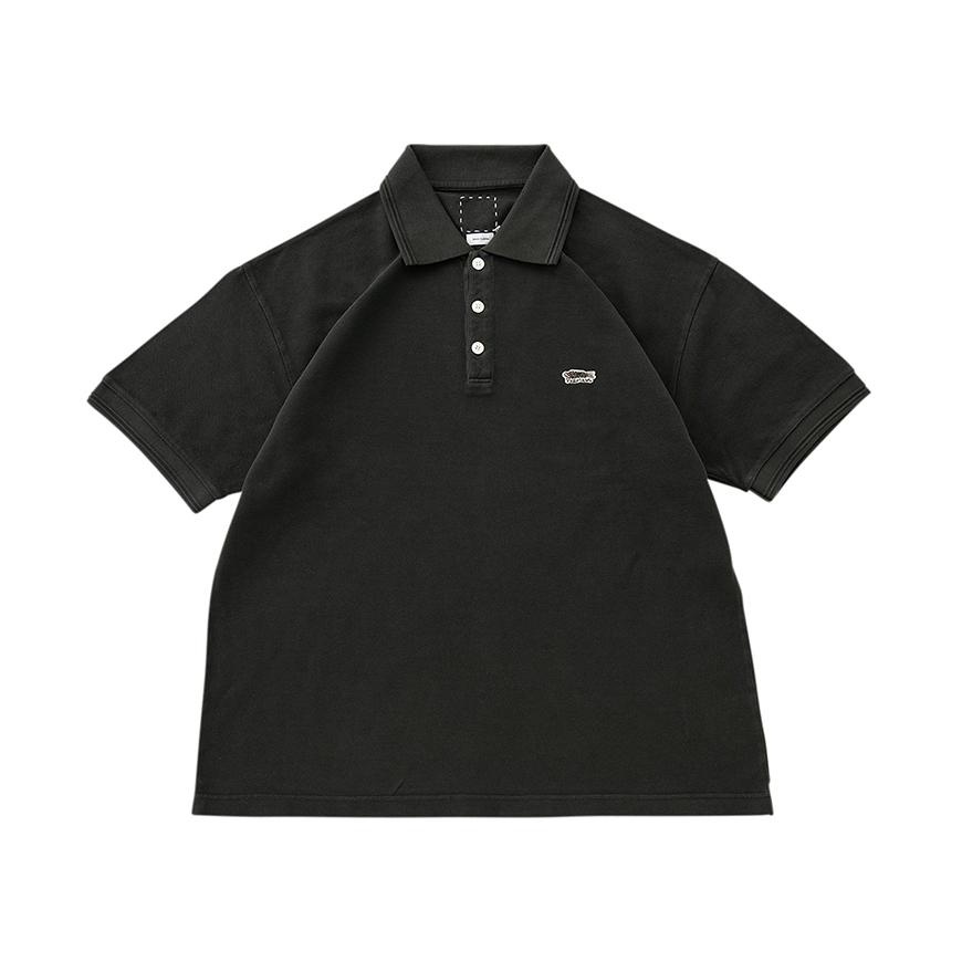 visvim JUMBO WELLER S/S DMGD BLACK | REVERSIBLE