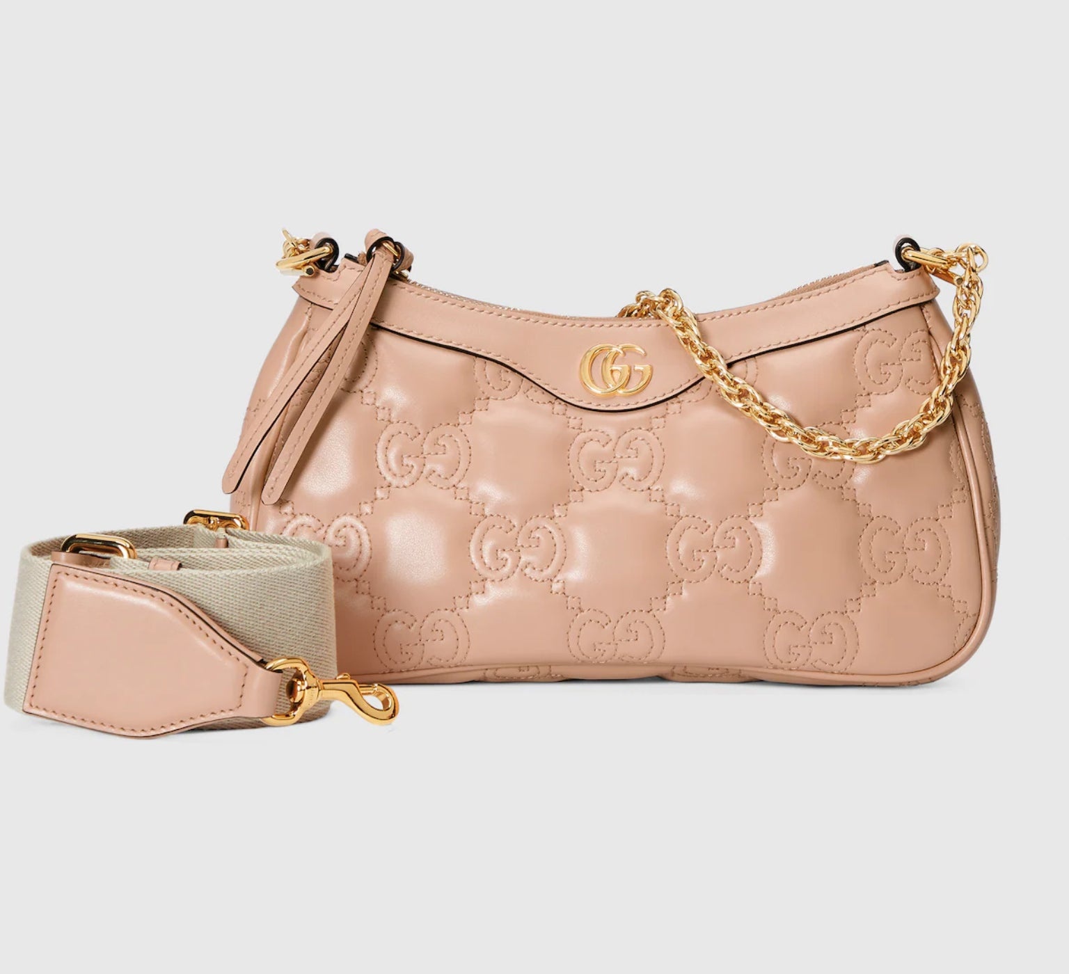 Gucci GG Matelasse Small Shoulder Crossbody Bag - 2