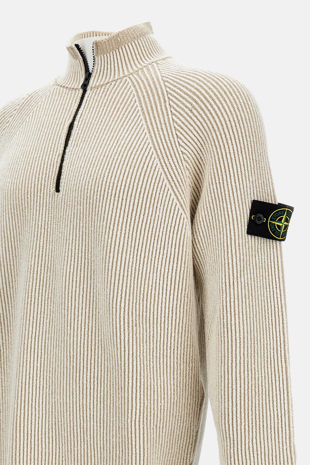 Ribbed sweater - 3