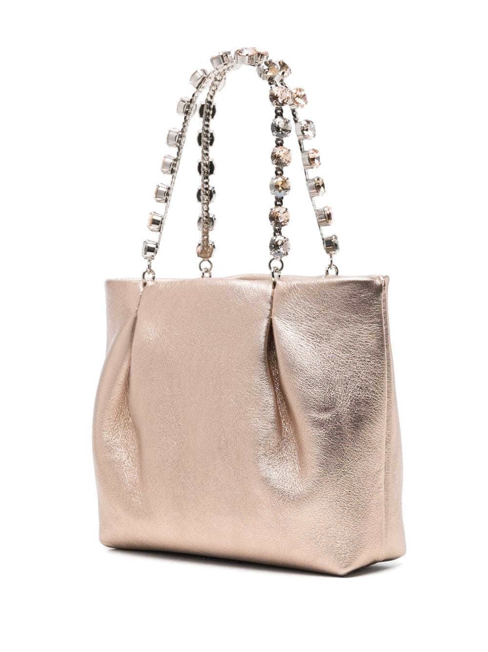mini Galactic leather tote bag - 3