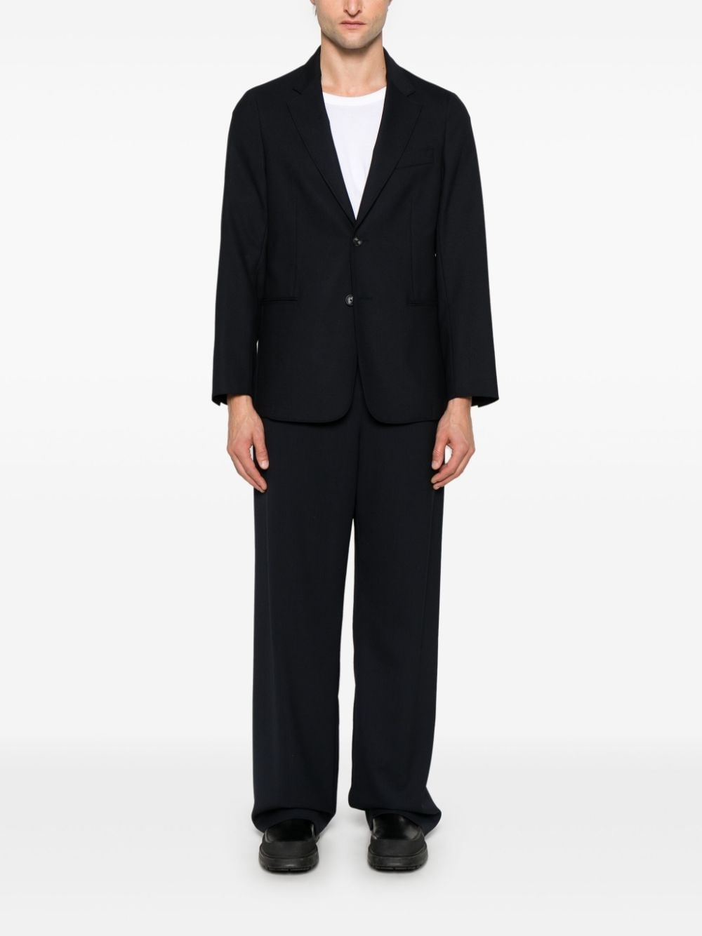 notched-lapels blazer - 2