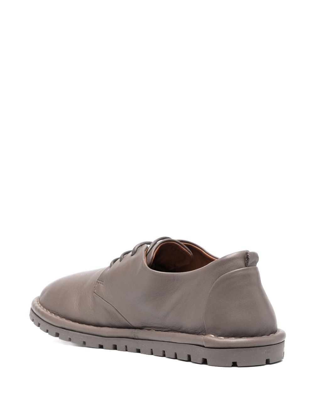 lace-up leather oxford shoes - 3