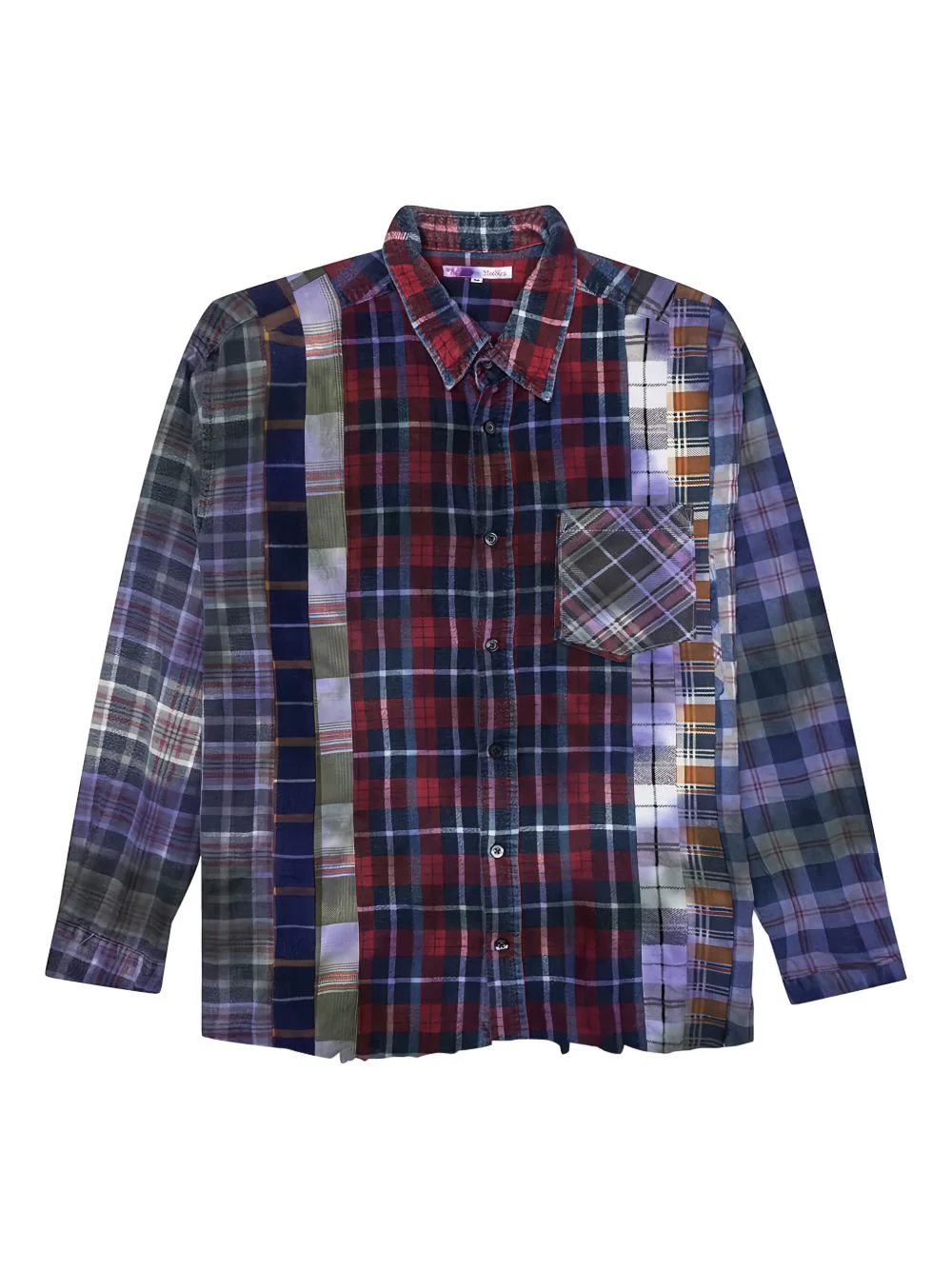 Rebuild 7 Cut patchwork shirt - 1