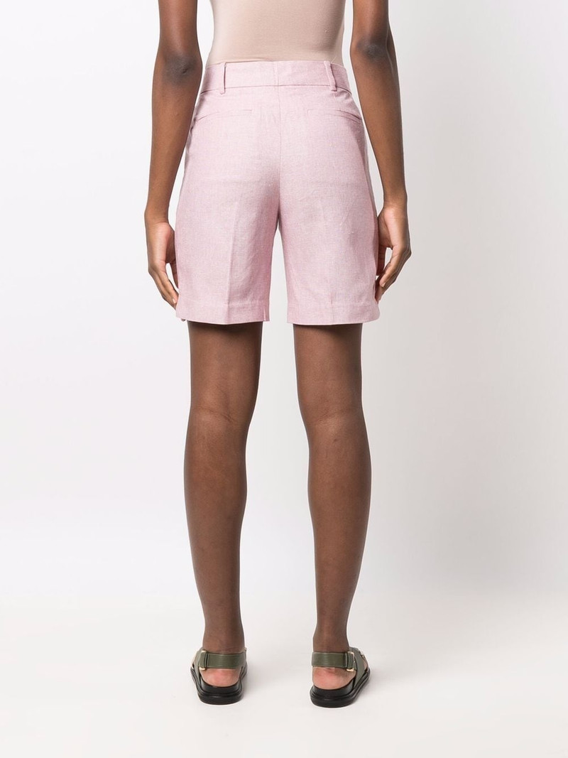 cotton tailored shorts 4
