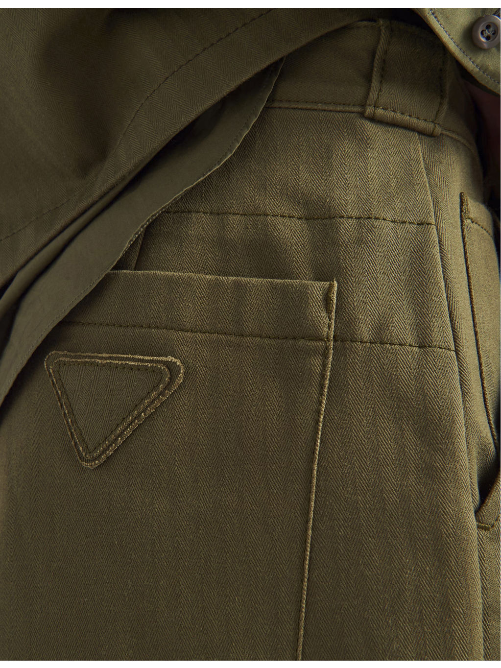 Straight-leg regular-fit cotton trousers - 5