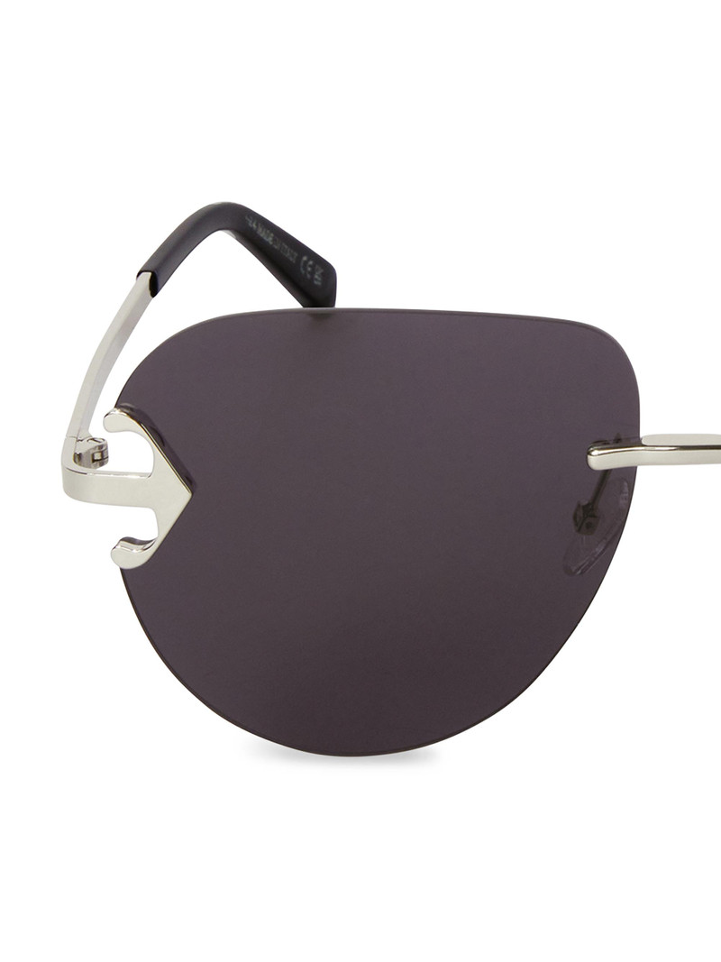 Men's Alexandria Round Sunglasses - Grey 3