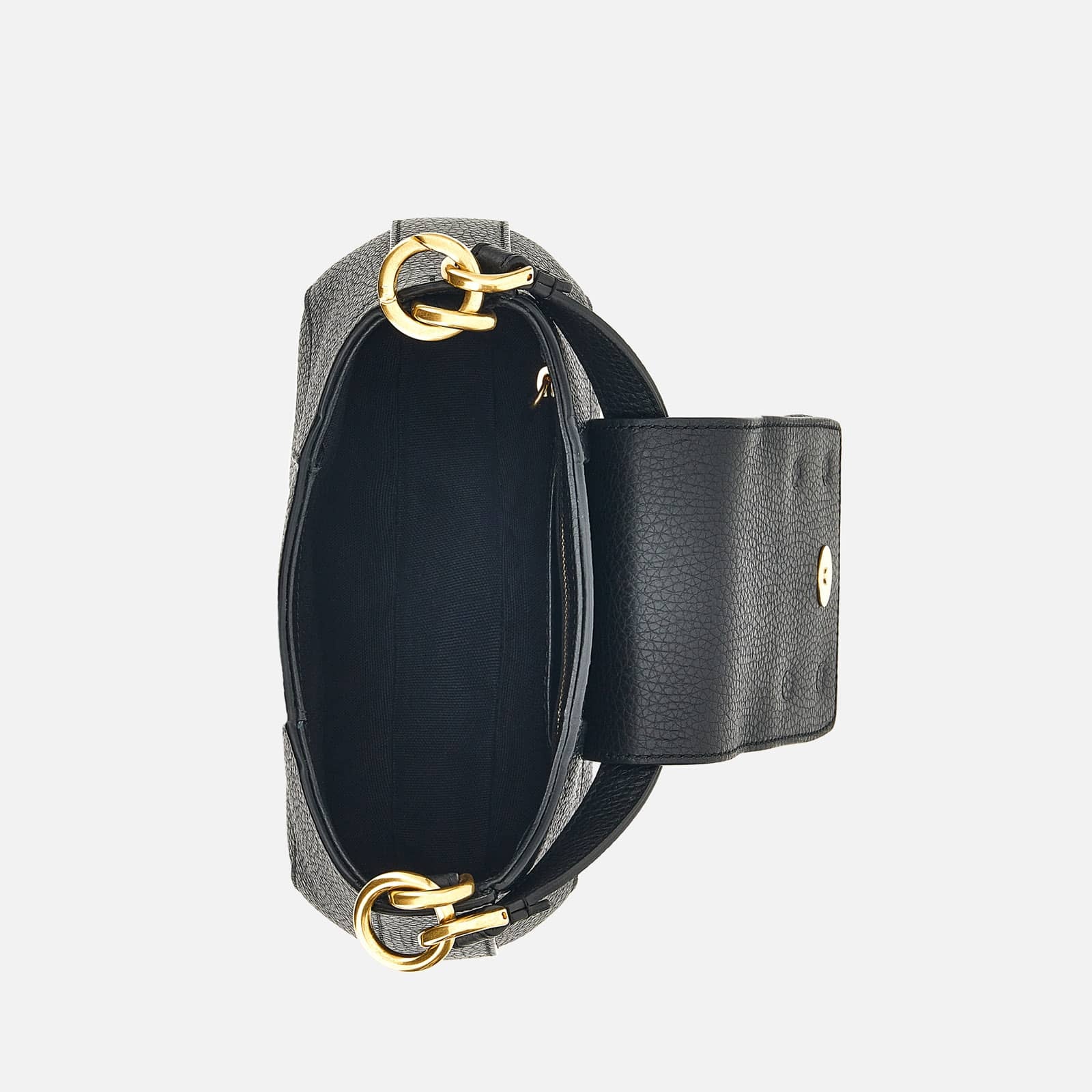 Hogan H-Bag Hobo Mini Black - 6