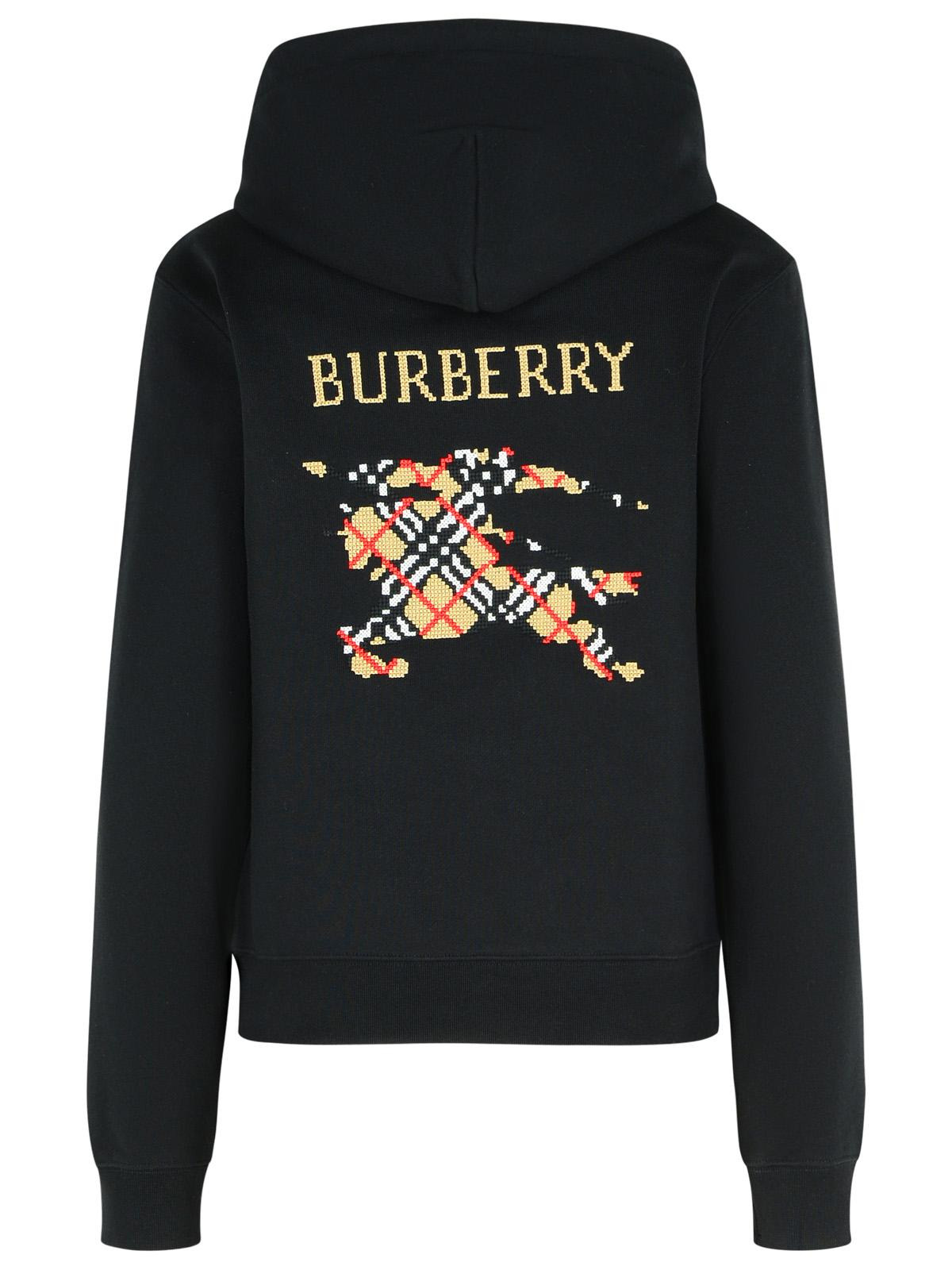 Burberry 'Harriet' Black Cotton Sweatshirt Women - 3