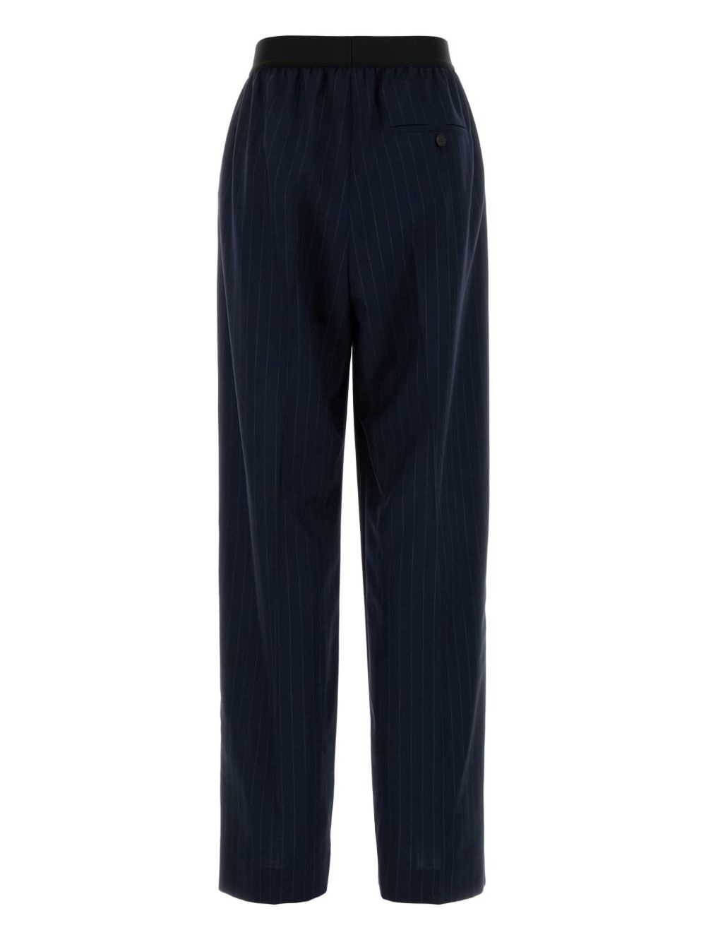 embroidered wool trousers - 2