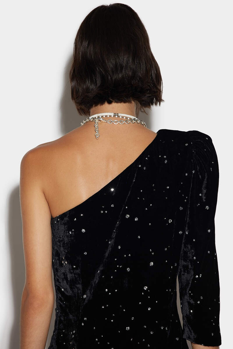 PUFF ONE SHOULDER DRESS 4