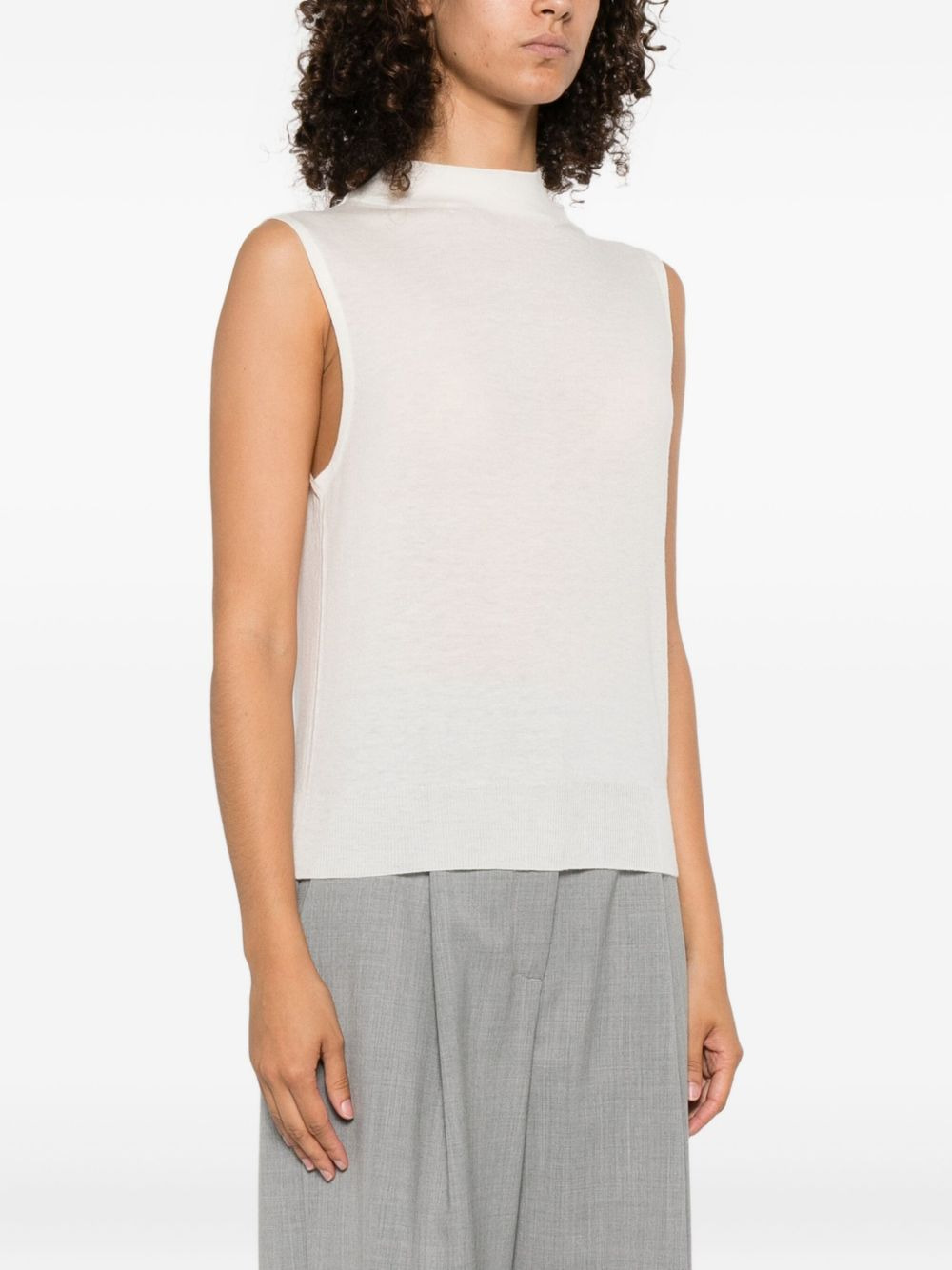 mock-neck top - 3