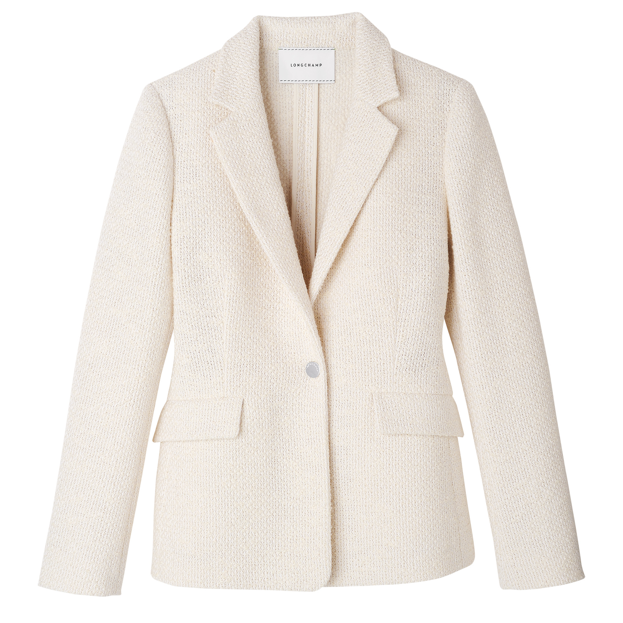Jacket Ecru - Bouclé - 1