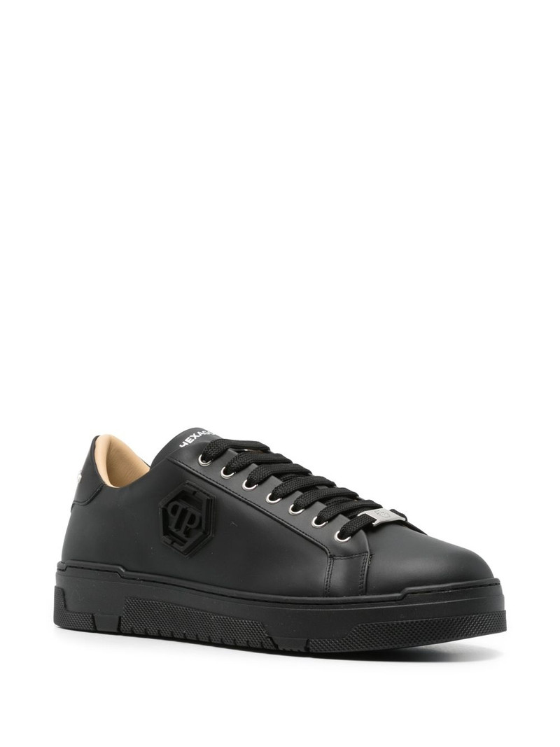 PHILIPP PLEIN Hexagon-logo sneakers outlook