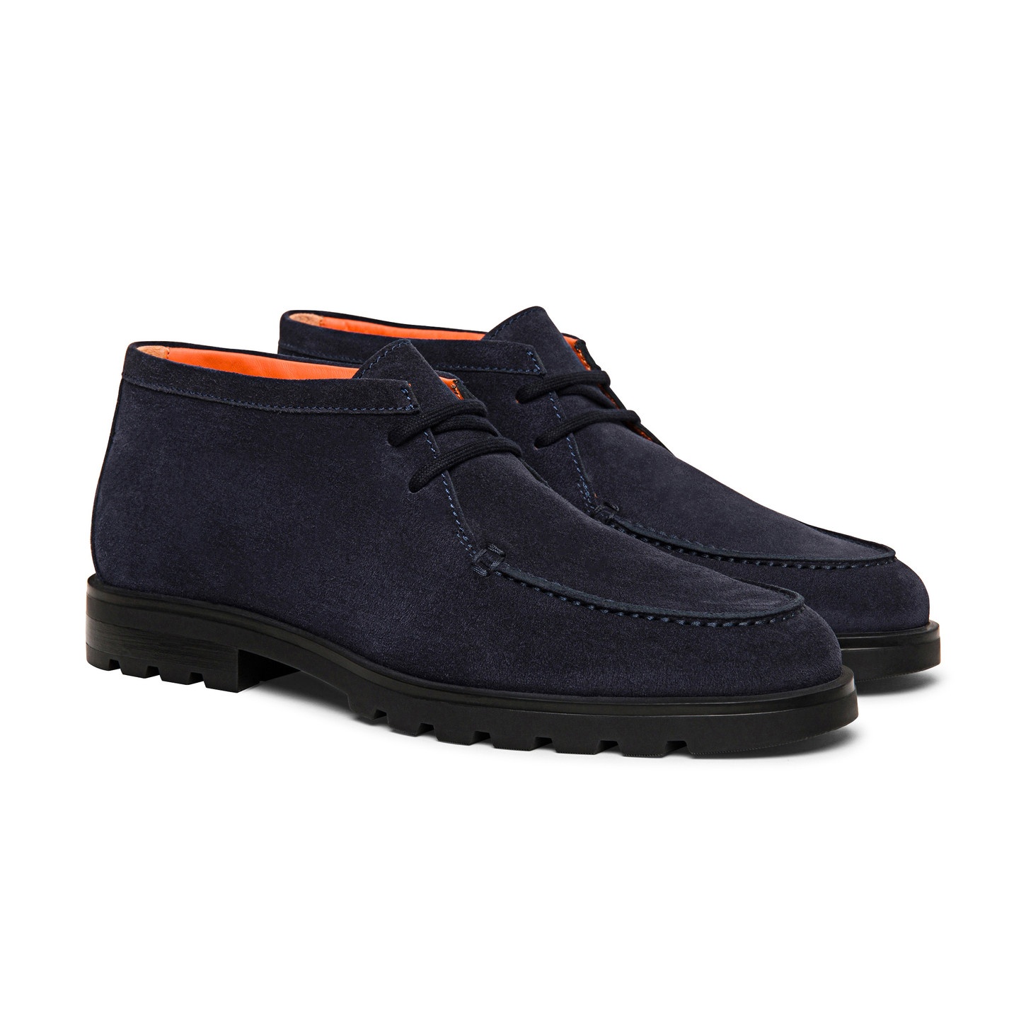 Men’s blue suede desert boot - 2